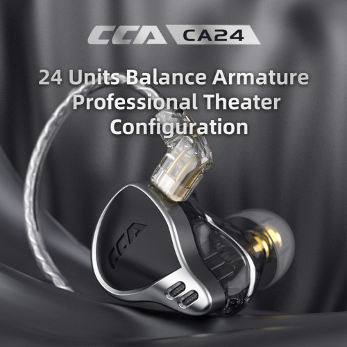 CCA CA24動鐵單元 鋅合金入耳式耳機